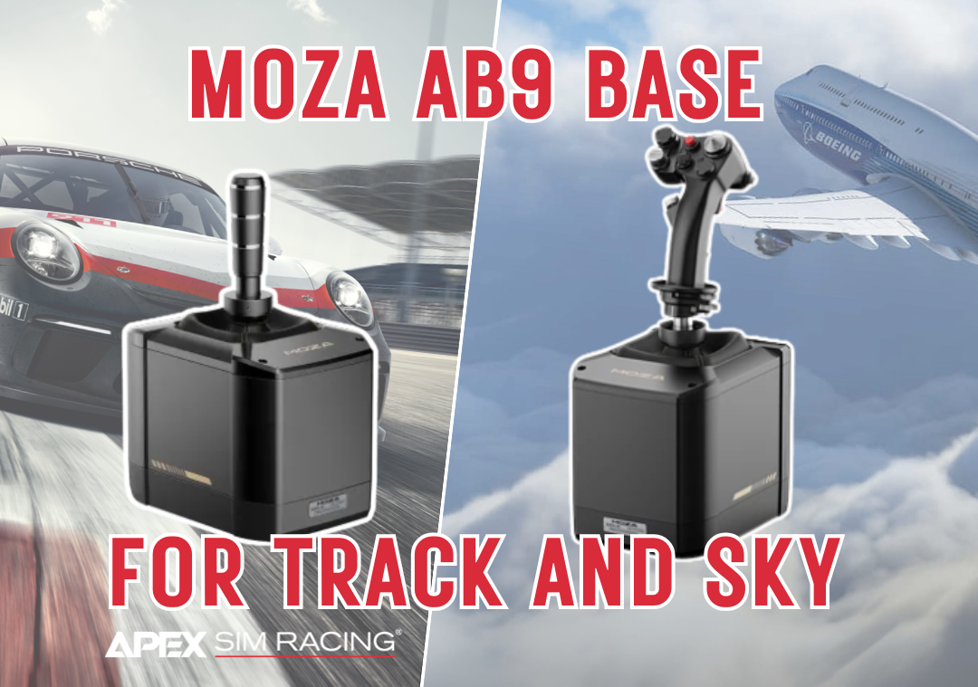 Exploring MOZA AB9 Direct Drive Base: Track to Flight Performance