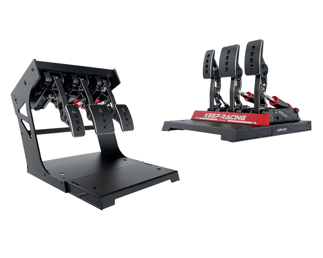 Simagic - P1000 Sim Racing pedal set. Standard and inverted 3 pedals