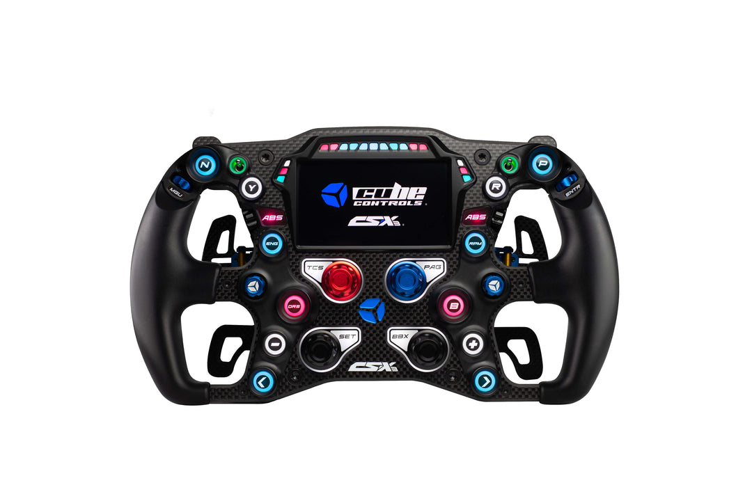 CSX-3 Sim Racing Steering Wheel [6 Paddles]