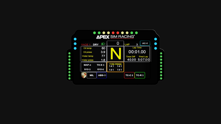 GT3R Sim Racing DDU - By Apex Sim Racing