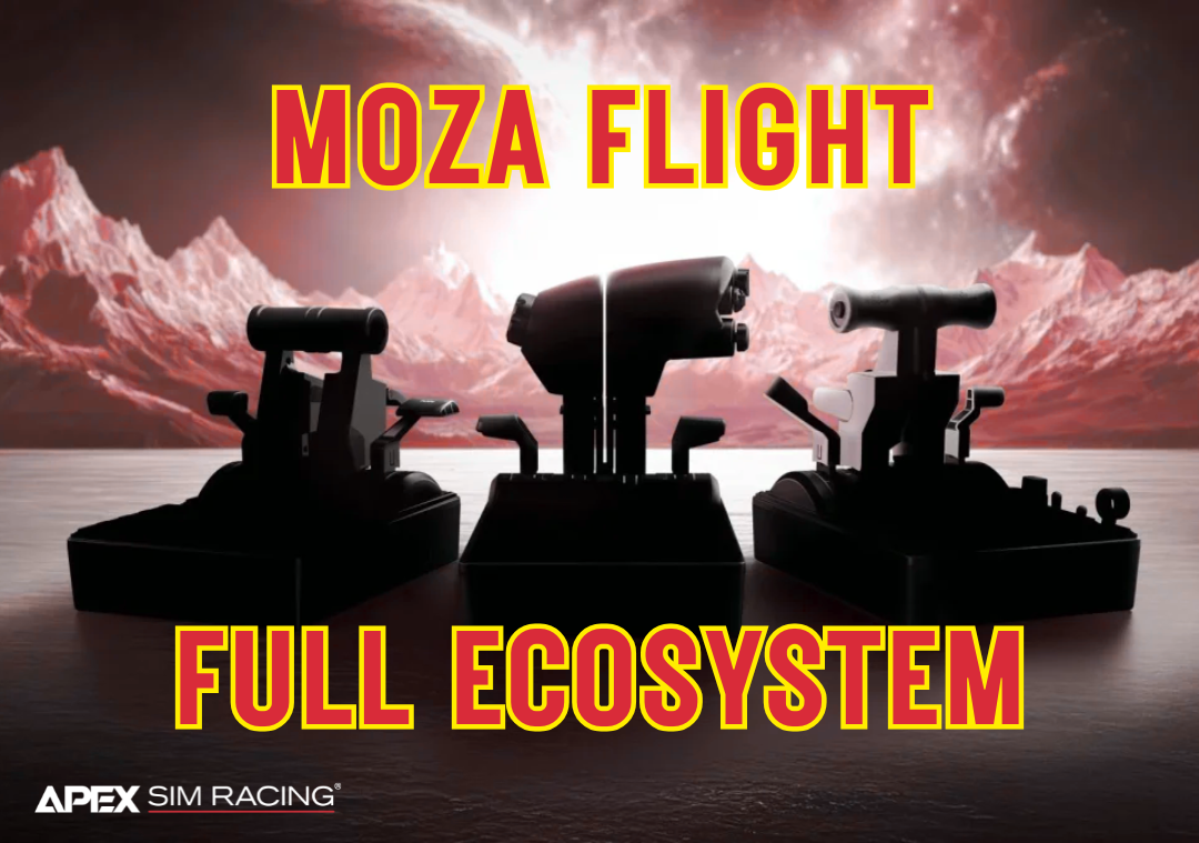 MOZA Flight Ecosystem Unveiled at Flight Sim Expo 2025 | Apex Sim MOZA Flight Ecosystem Unveiled at Flight Sim Expo 2025 | Apex Sim