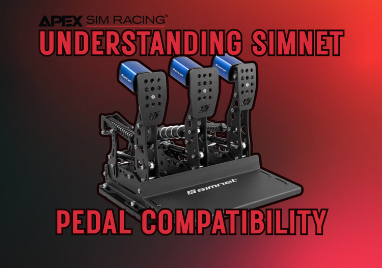 Complete Simnet Pedal Compatibility Guide for Sim Racers – Apex Sim Racing