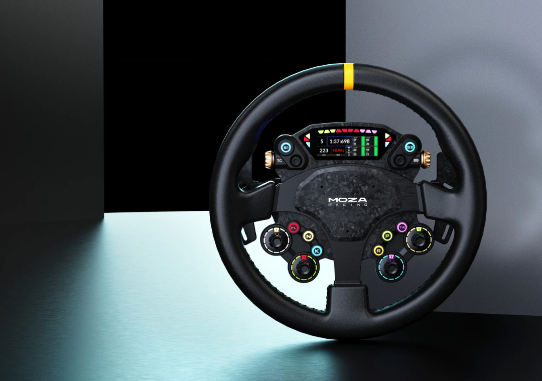 A Quick Look at the MOZA CS Pro Steering Wheel