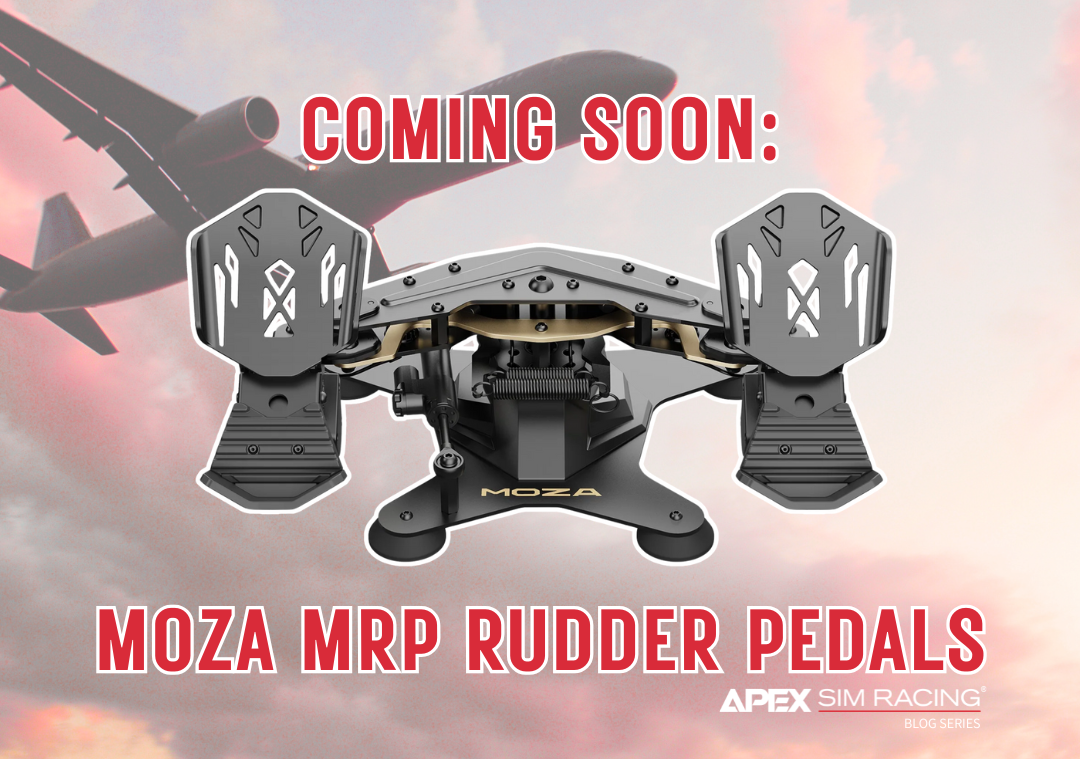 MOZA Rudder Pedals Launch: Discover the Future of Flight Sims