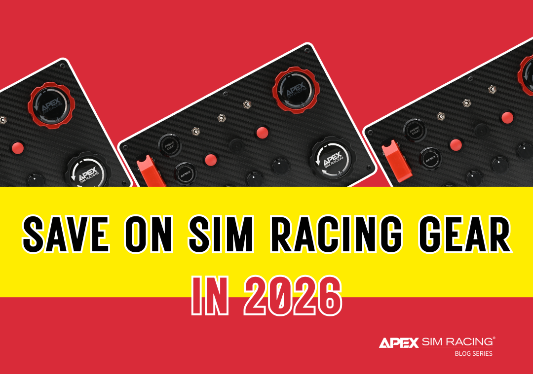 How to Save on Sim Racing Gear in 2026 | Apex Sim Racing Discounts ...
