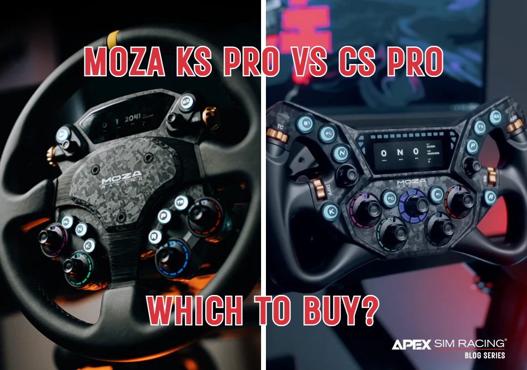 MOZA KS Pro vs CS Pro: Which Sim Racing Wheel Should You Buy?