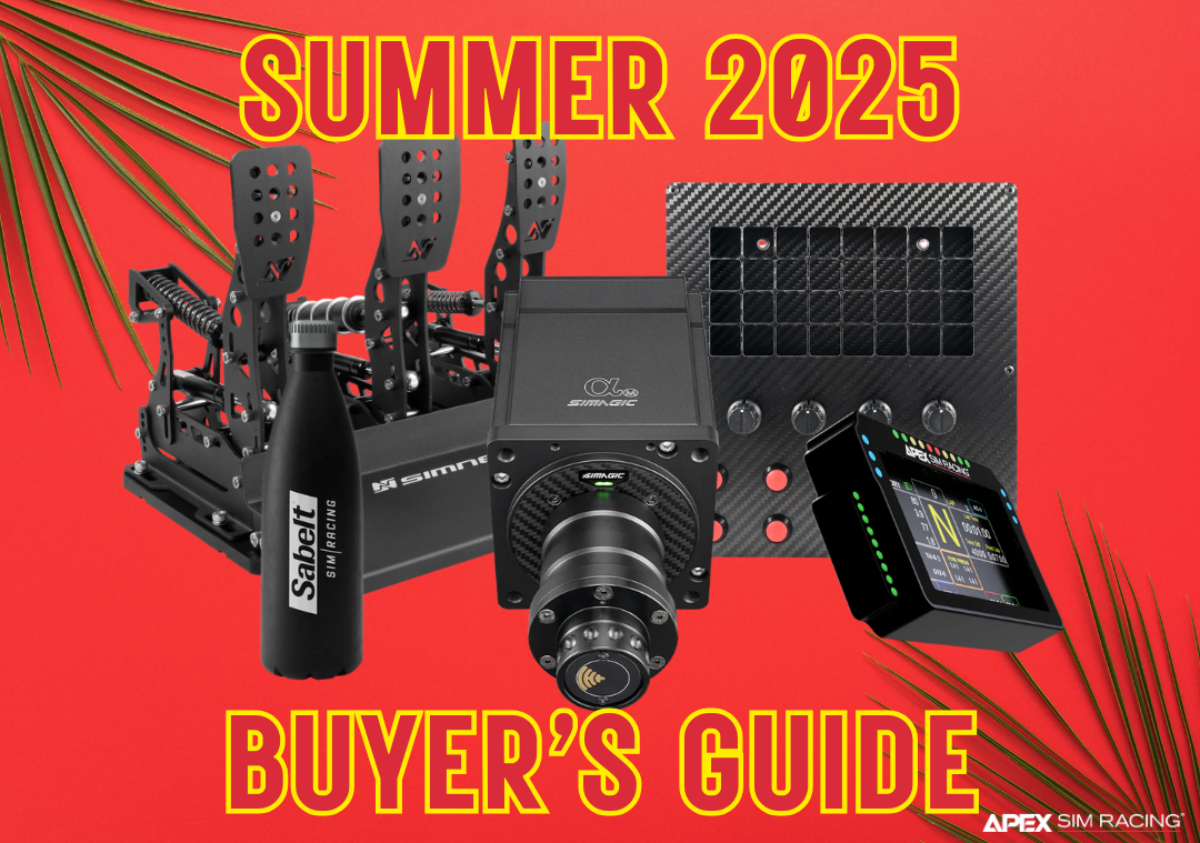 Affinity Sim Racing Sim Racing Buyer's Guide: Top Summer Picks for 2025 | Apex Sim Racing