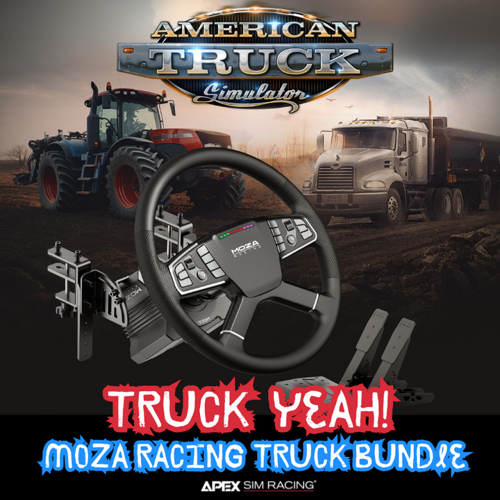 American Truck Simulator meets its match with the Moza Racing R5 Trucking BundleN