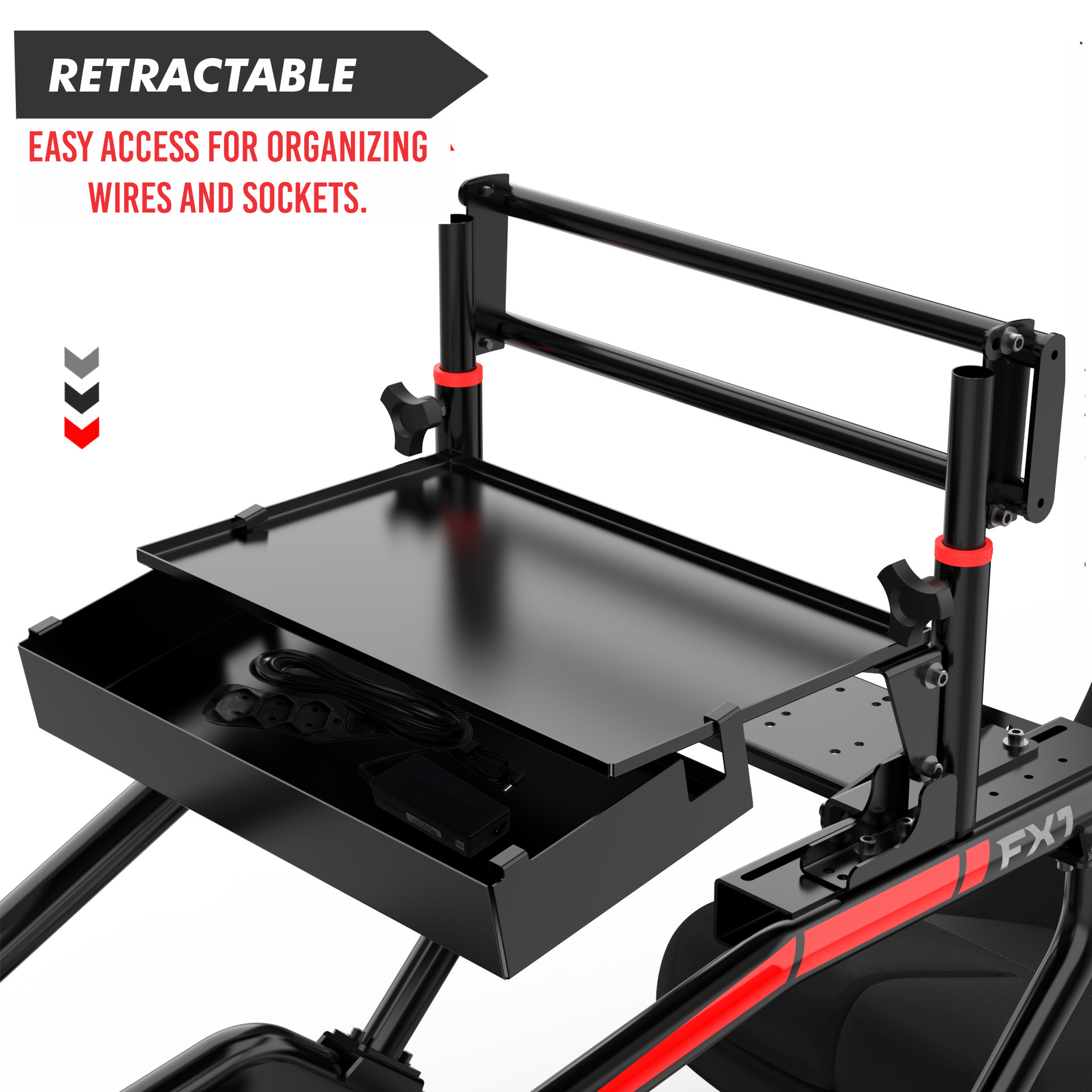 BOX SHELF FOR REAR TRAY – Apex Sim Racing