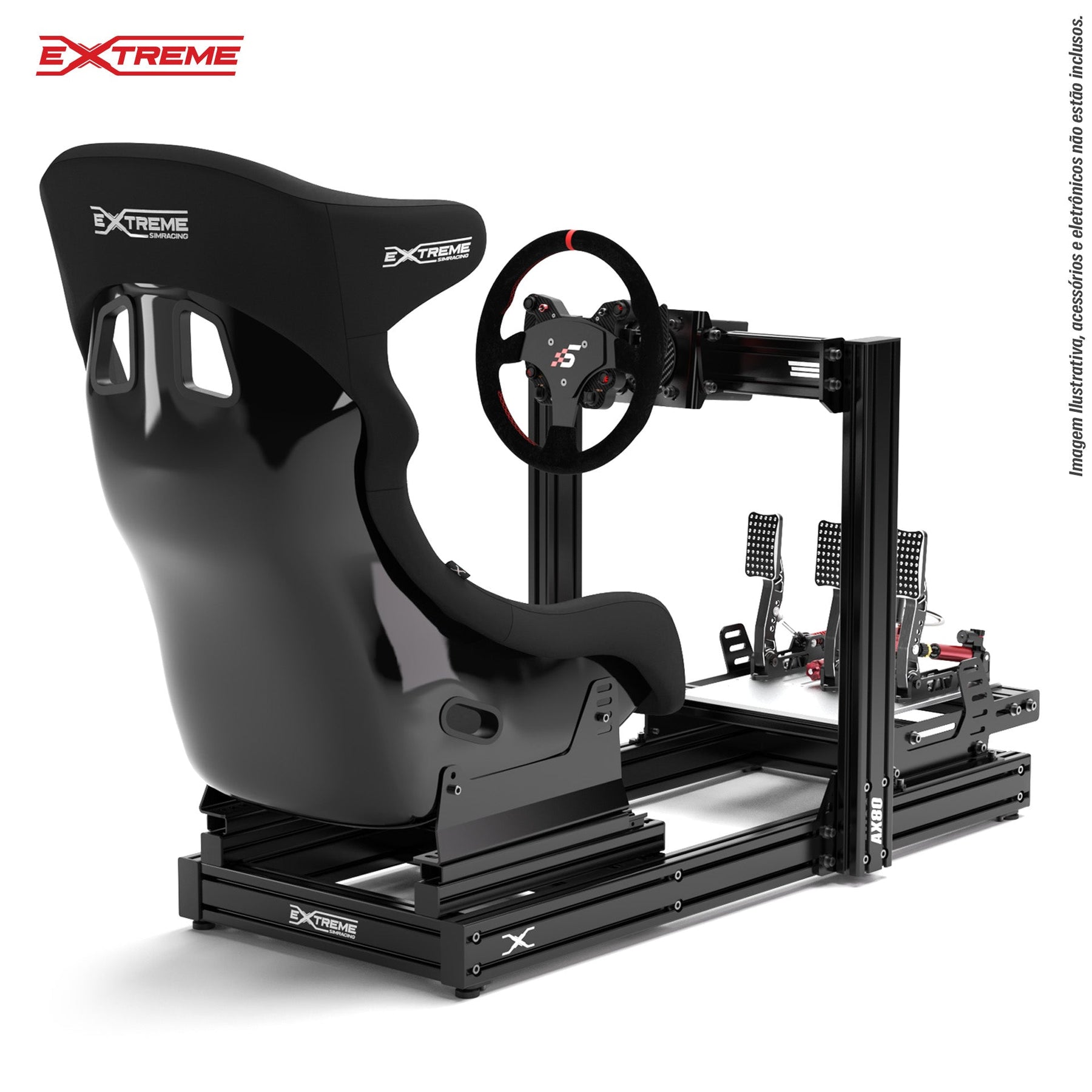 FRONTAL WHEEL BASE MOUNT FOR AX80 AND AX160 – Apex Sim Racing