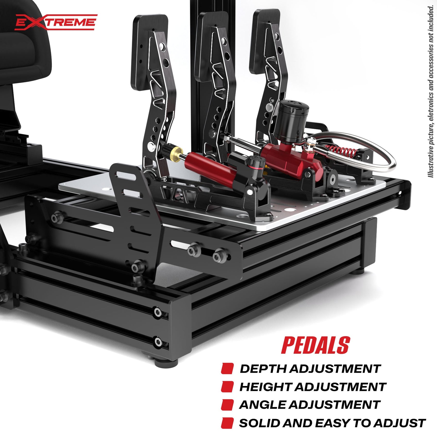 Extreme Sim Racing AX80 Aluminum Profile Sim Racing Rig – Apex Sim Racing