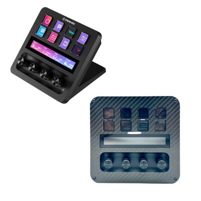 Left facing elgato stream deck and apex sim racing mount