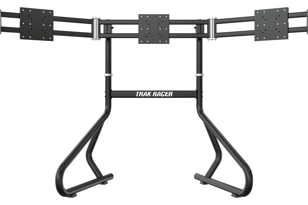 Large Freestanding Triple Monitor Stand - 30" to 45" Displays
