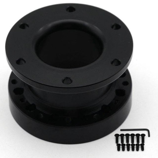 Steering Wheel Hub Extension Black | Apex Sim Racing