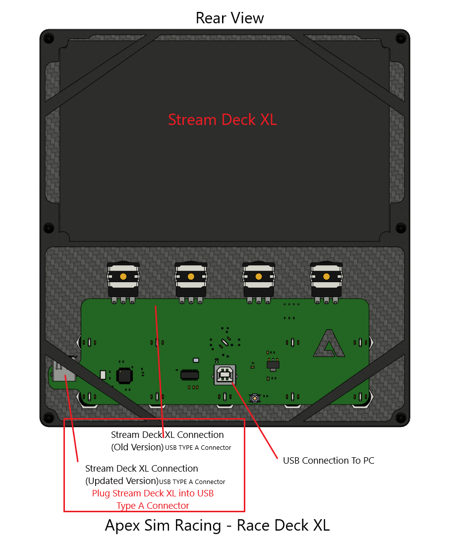 Race Deck XL Button Box – Apex Sim Racing