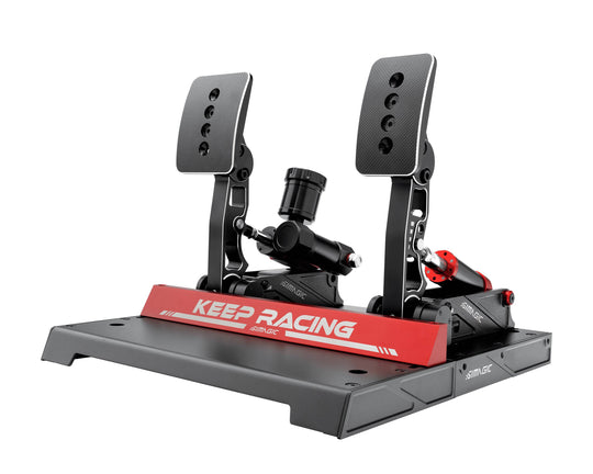 P1000 2 pedal formula hydraulic Pedal Set - Apex Sim Racing 