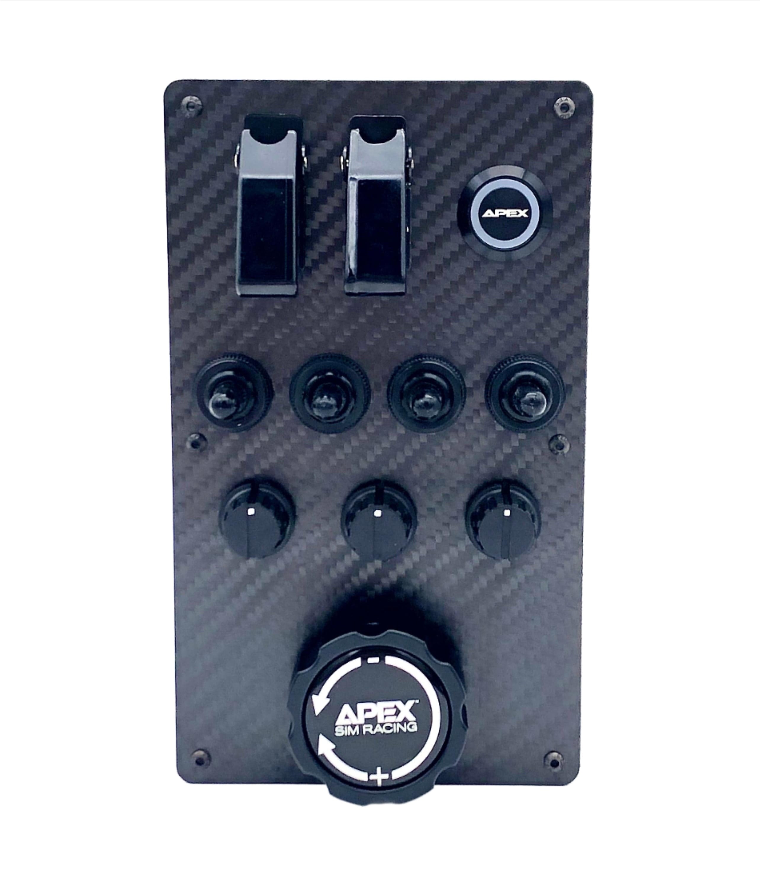 Sim Racing Button Box Vertical Mount V2 | Apex Sim Racing | Fast Shipping