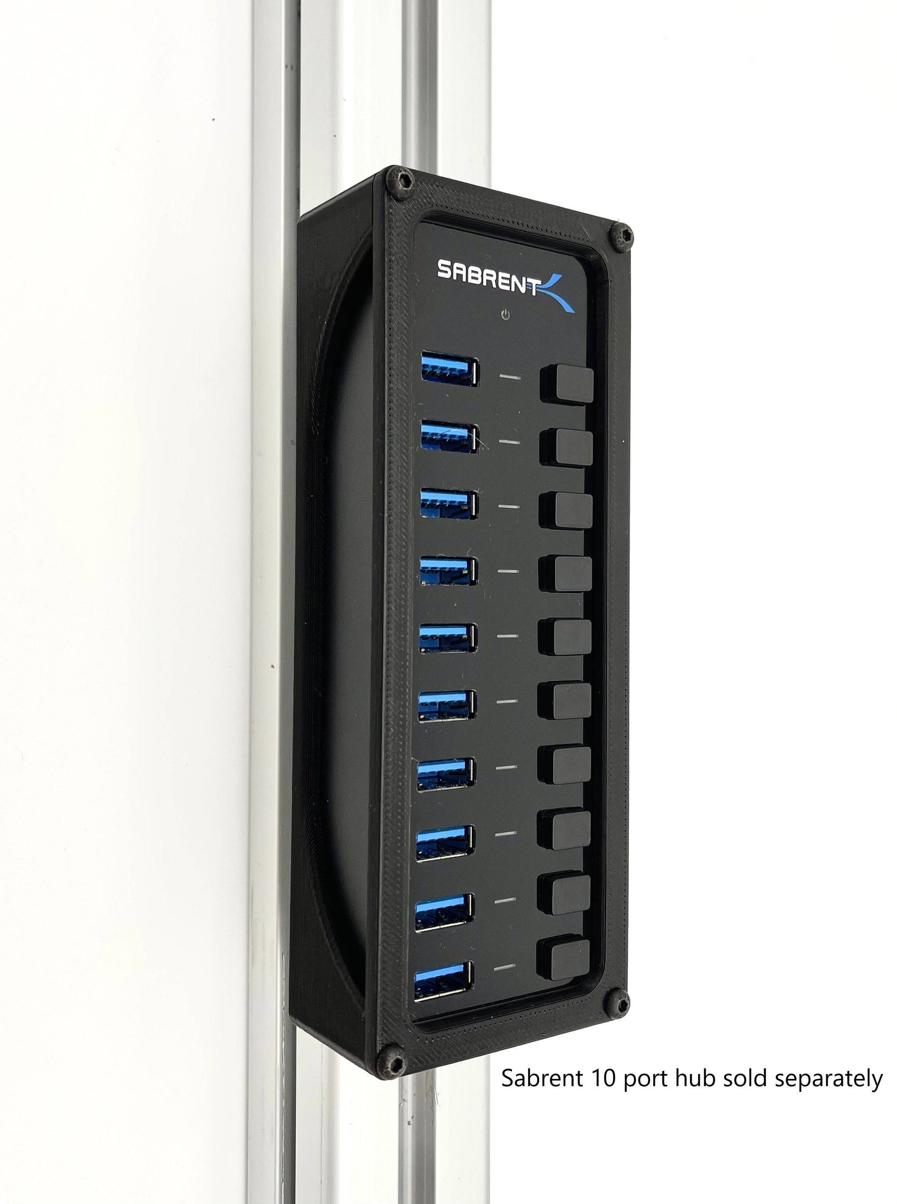 Sim Racing USB 10 Port Hub Mount โ Apex Sim Racing