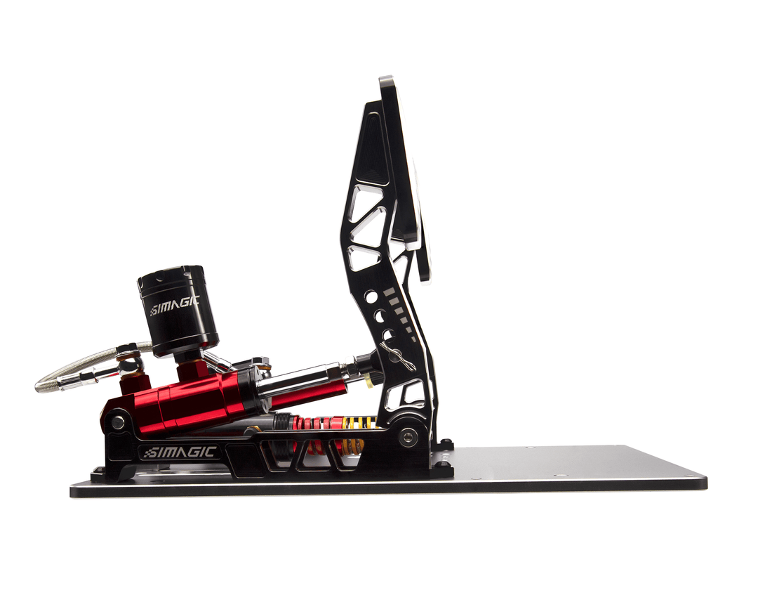 Simagic P2000r -2 pedal Hydraulic - Side view  - Apex Sim Racing