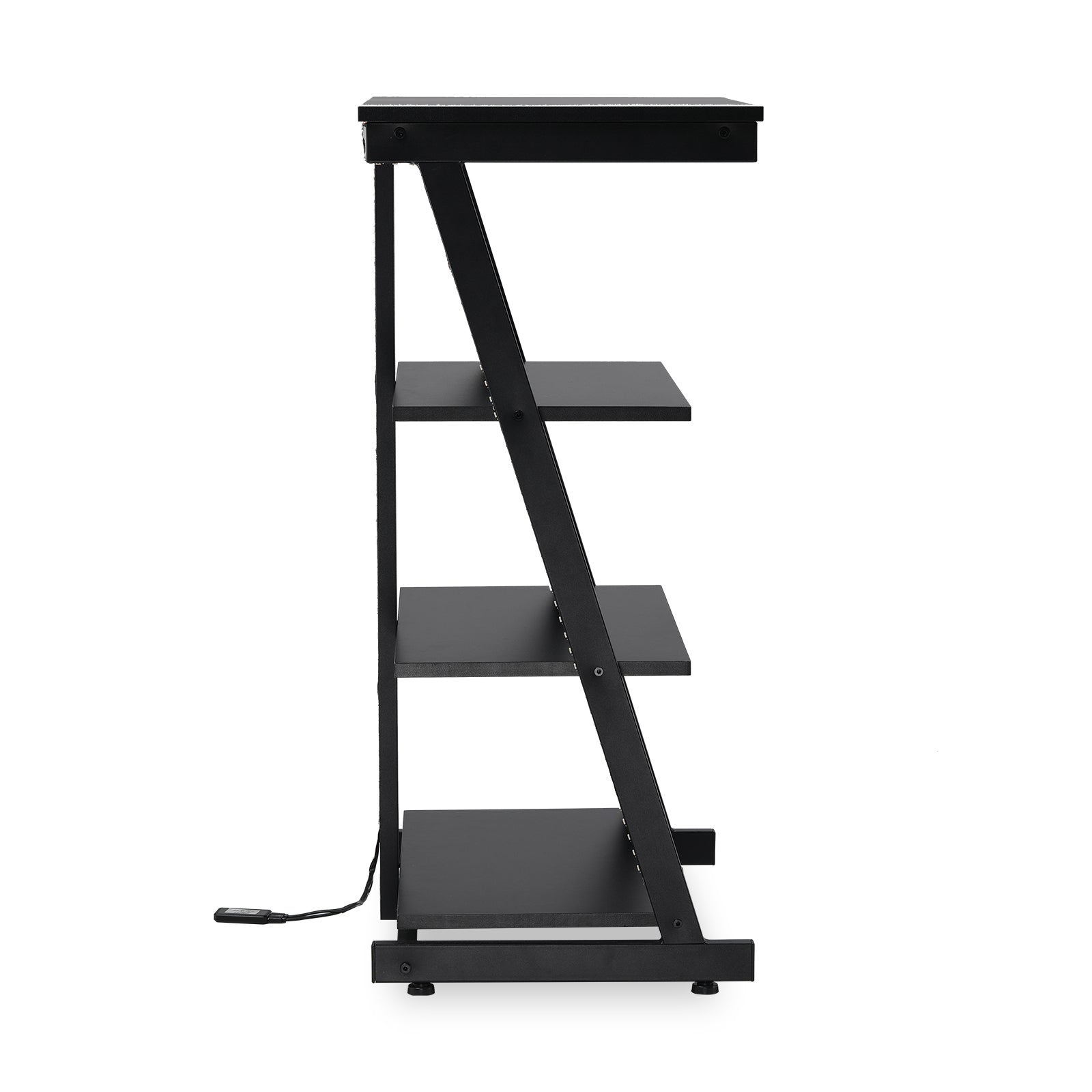 4-Tier RGB Storage Shelf: Showcase Your Gaming Gear – Apex Sim Racing