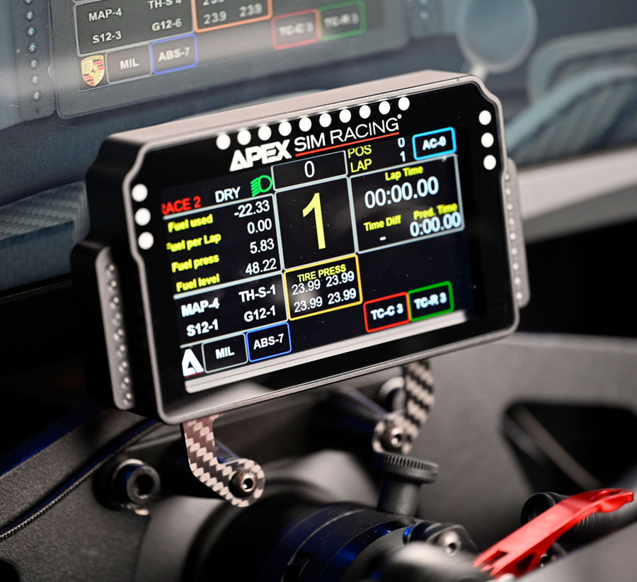 Apex Sim Racing - Gt3r Sim racing display DDU