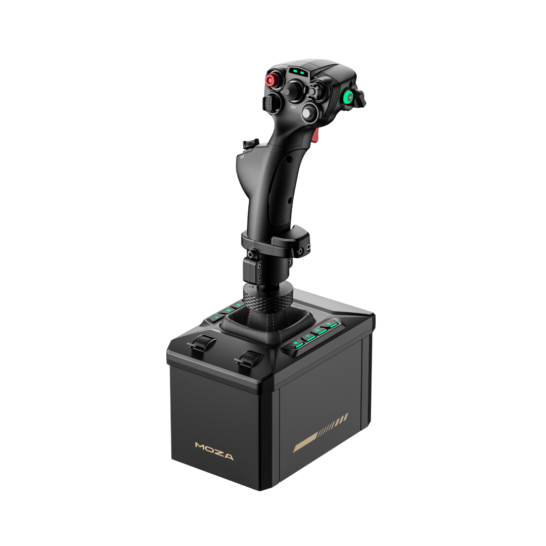 Moza Racing Flight Sim AB6 Flight Simulator Bundle