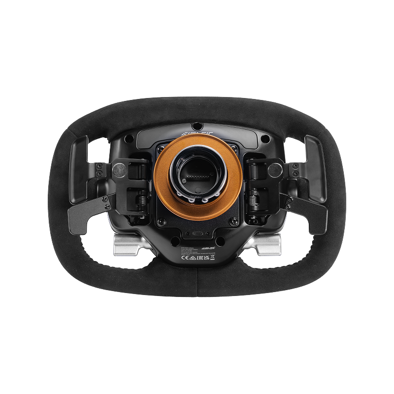 Simagic Aston Martin Valkyrie Steering Wheel with 5-inch touchscreen dashboard