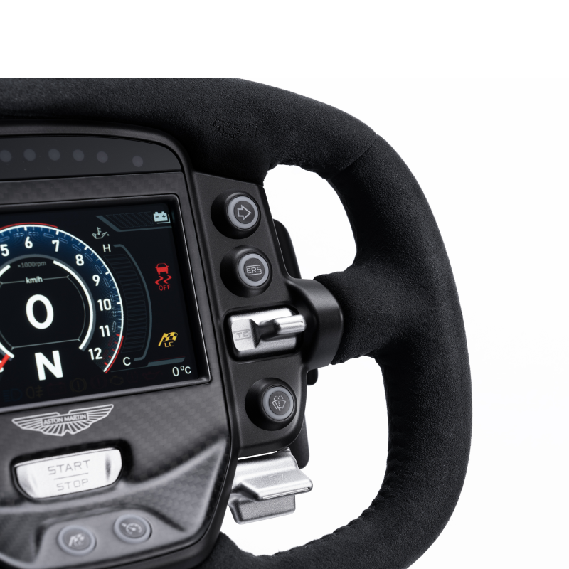 Simagic Aston Martin Valkyrie Steering Wheel side profile