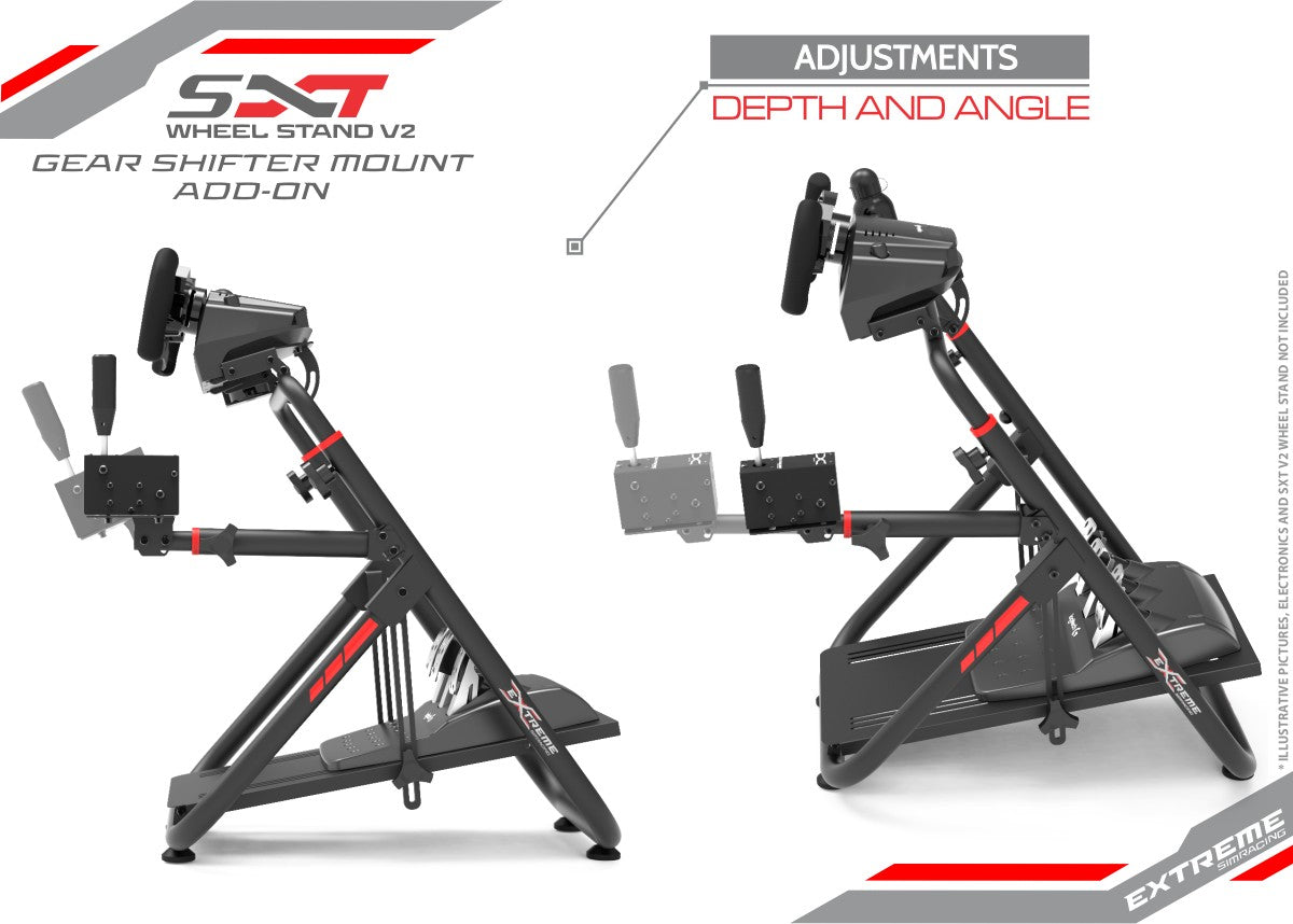 Extreme Simracing Gear Shifter Mount - Thumbnail 4