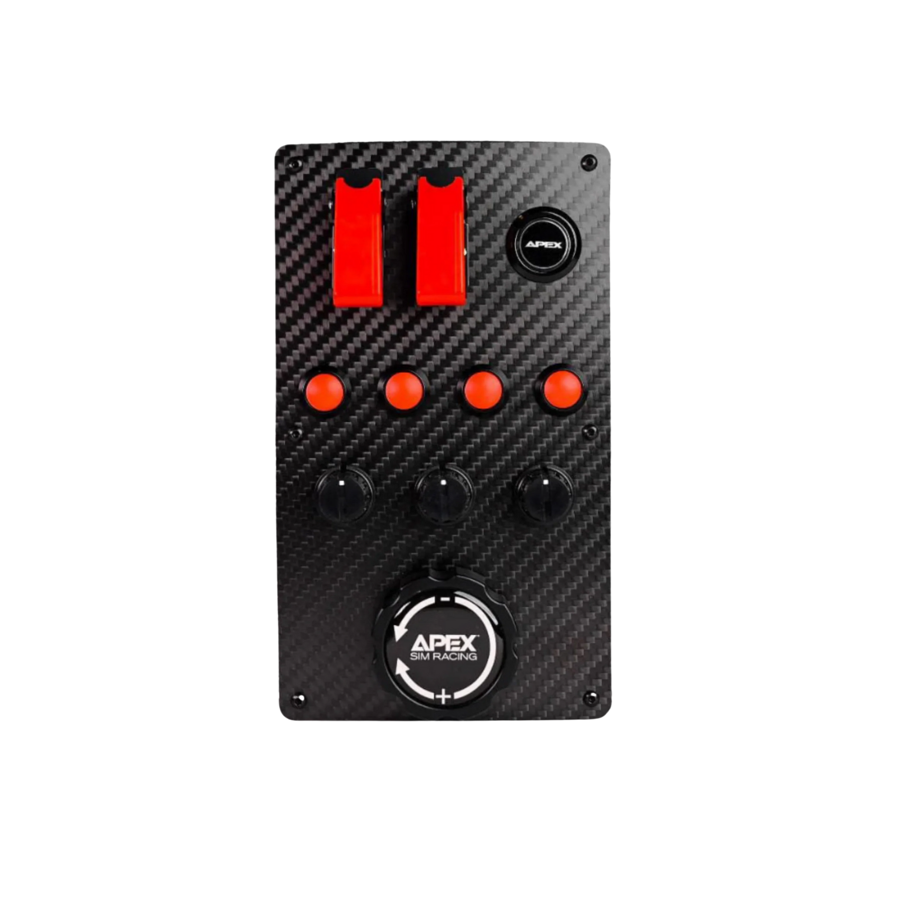 Sim Racing Button Box Vertical Mount v1 – Apex Sim Racing