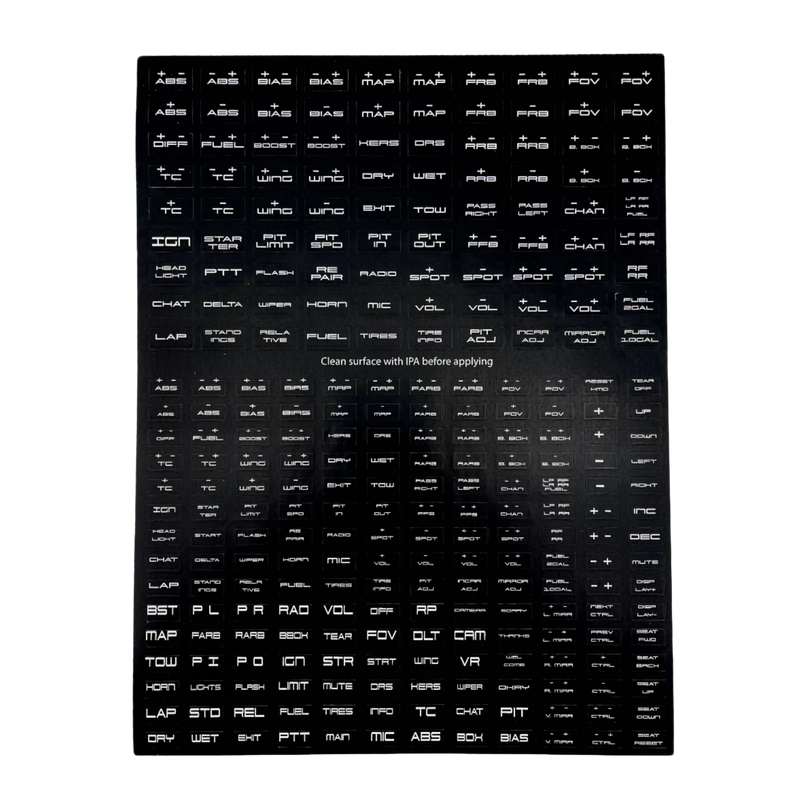 Button Box Label Kit (270 Labels)