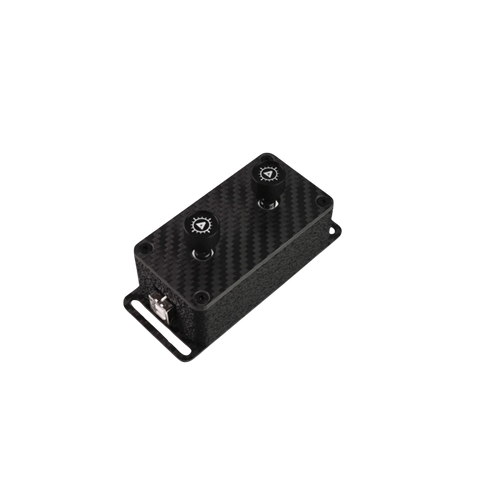 Black Box Mini Sim Racing Button Box | Apex Sim Racing | Carbon Fiber