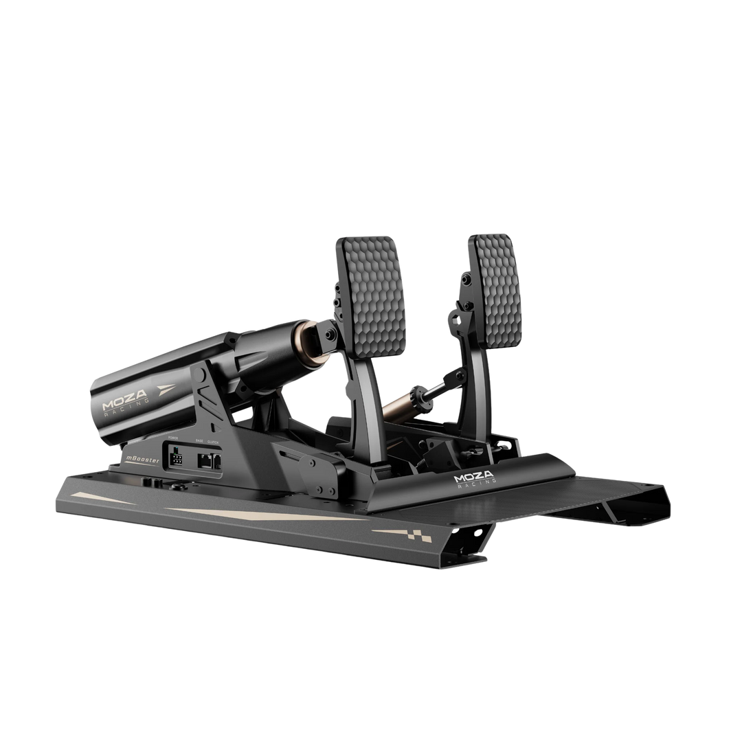 MOZA mBooster Pedal Set with CRP2 Throttle