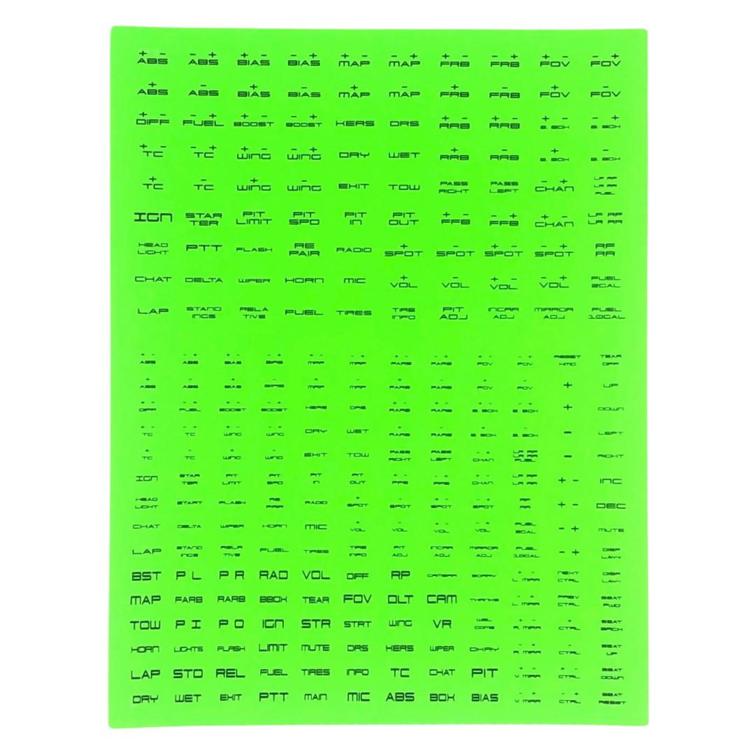 Button Box Label Kit (270 Labels)