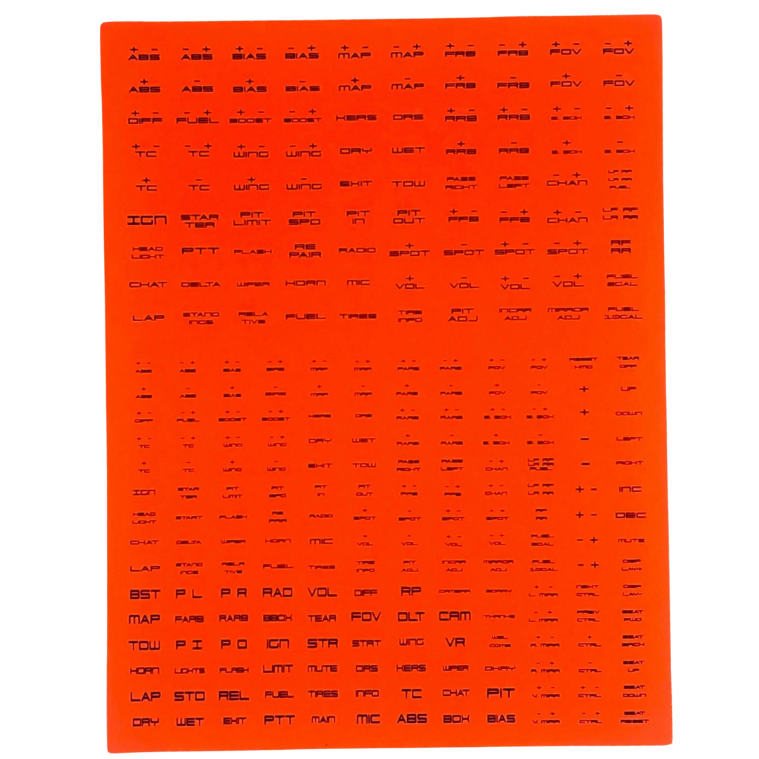 Button Box Label Kit (270 Labels)