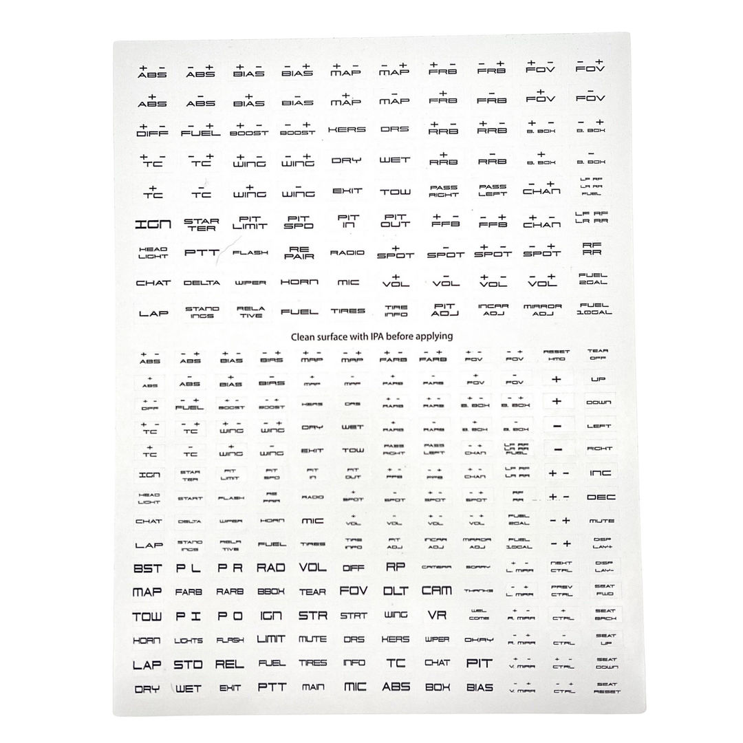 Button Box Label Kit (270 Labels)