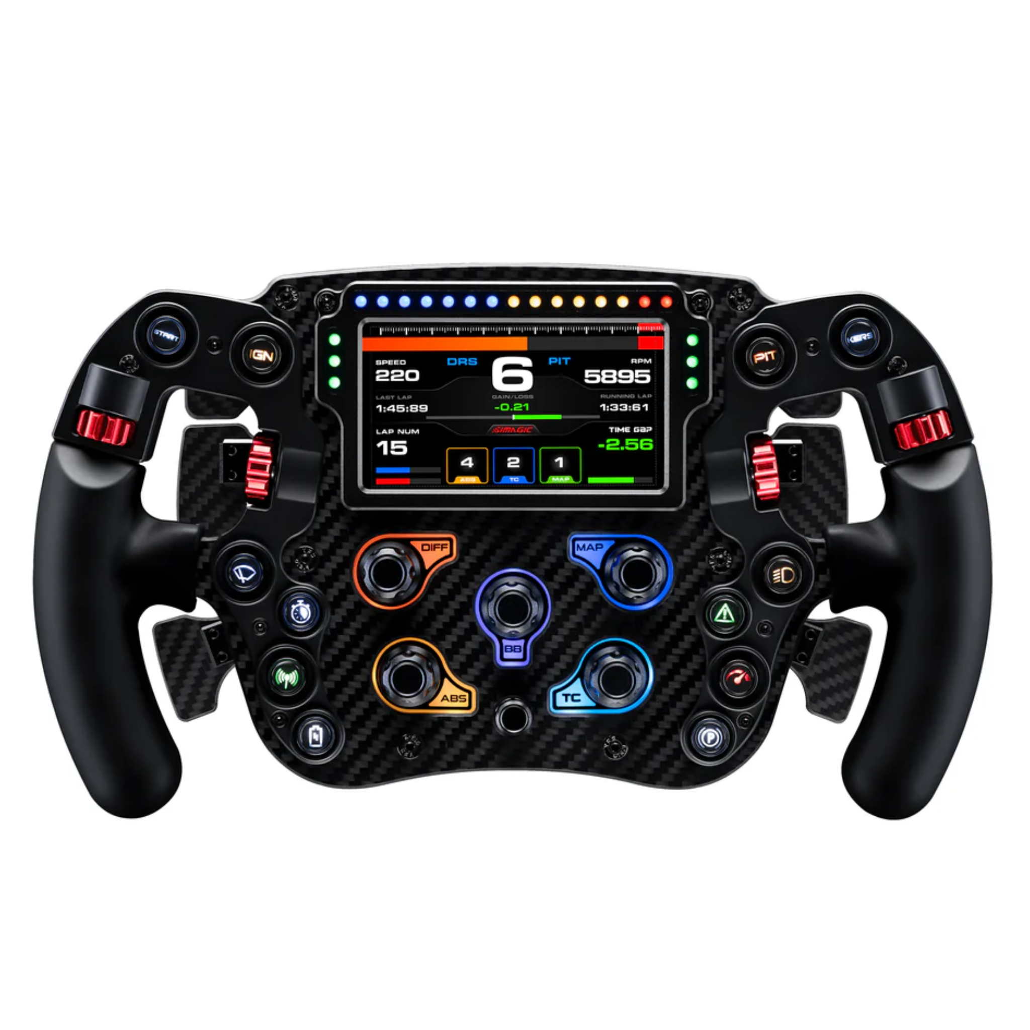 Sim Racing Wheel Logos Simagic FX Pro Formula Wheel | Apex Sim Racing | USA Stock | Fast Shipping