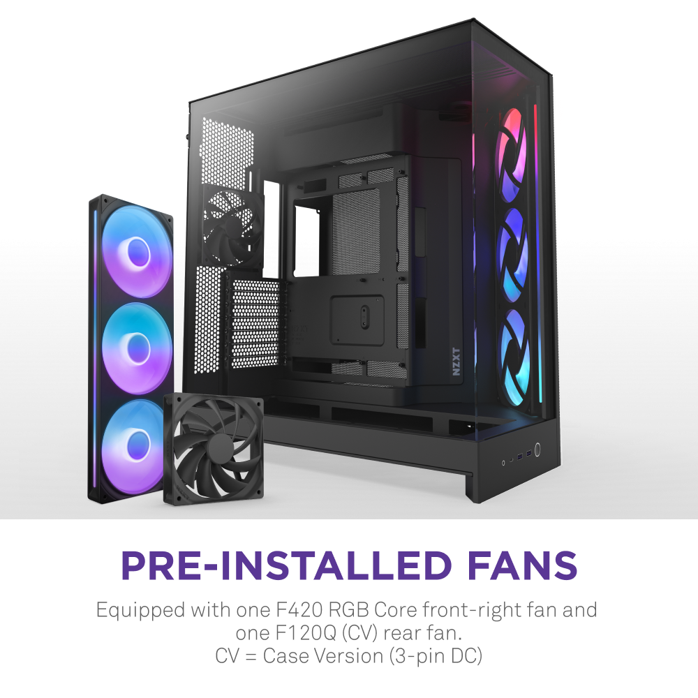 NZXT H9 Flow - Thumbnail 4
