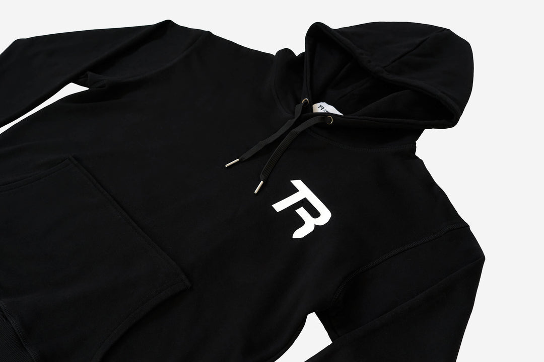 TR Monogrammed Cotton Hoodie