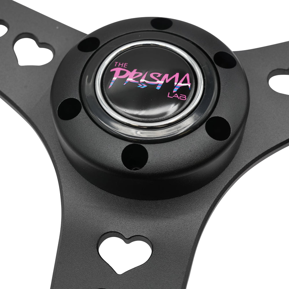 ALUMINUM STEERING WHEELS - HEART CUT OUT (LARGE)