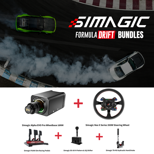 Simagic Drift Bundle EVO Pro: Ultimate Control Setup | Apex Sim Racing