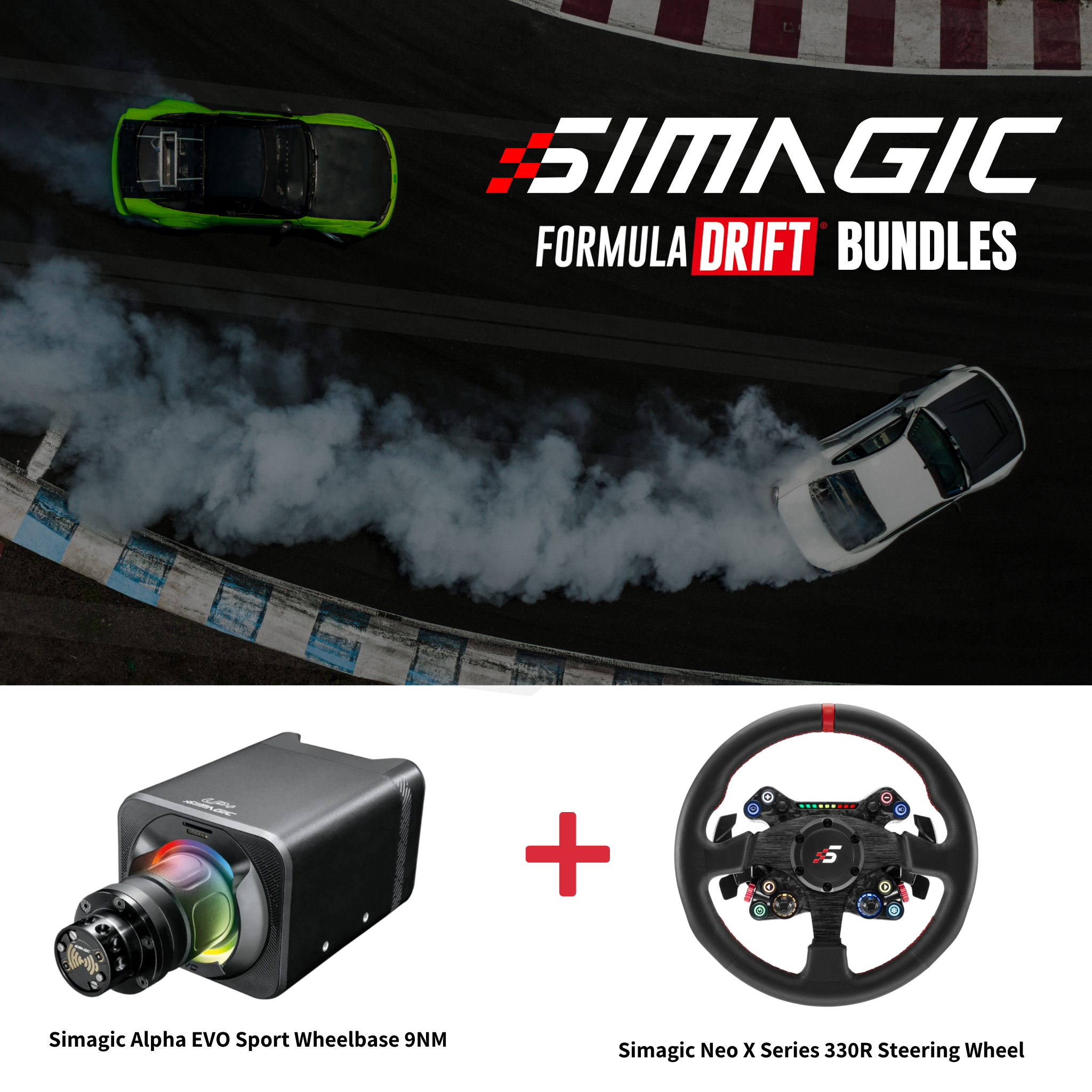 Simagic Racing Rig Simagic Drift Bundle EVO Sport: Precision and Control | Apex Sim Racing