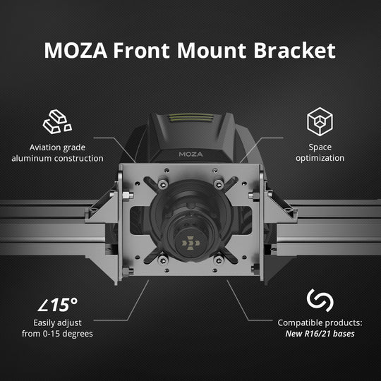 Moza Front Mount Plate - Apex Sim Racing