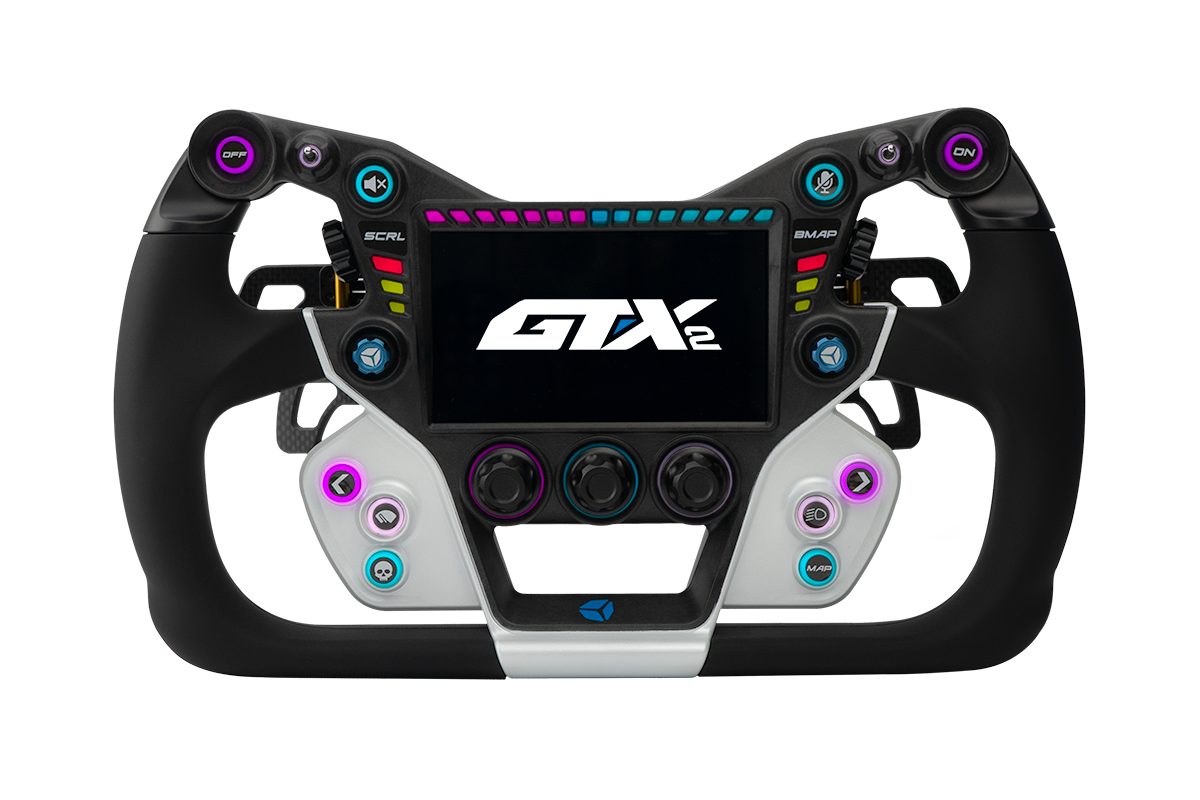 Mobile Racing Controls Cube Controls GT X2 | Red / 32cm / Black | Apex Sim Racing