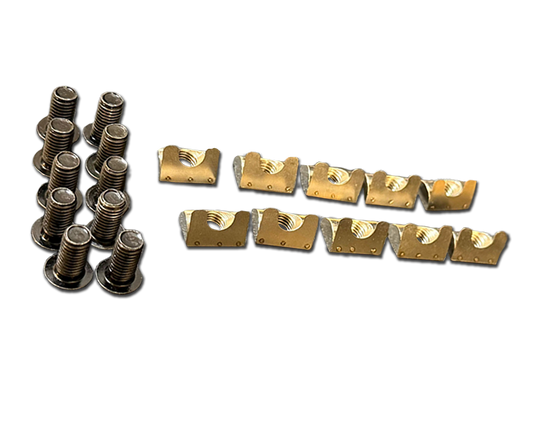 Screw and Nut for 8mm T-Slot - Set of 10