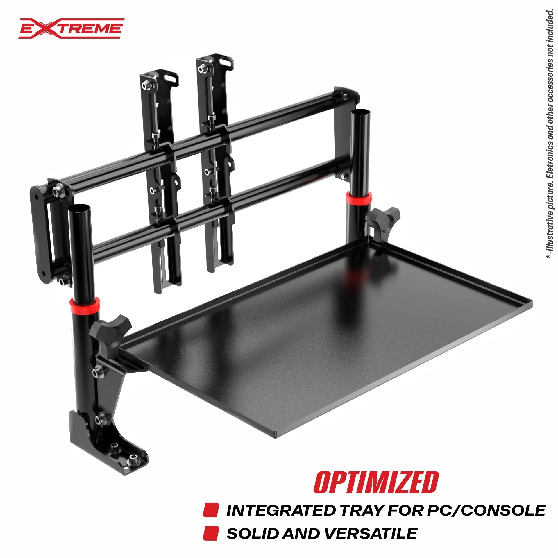 Extreme Simracing Integrated TV Stand FX1 - Thumbnail 4