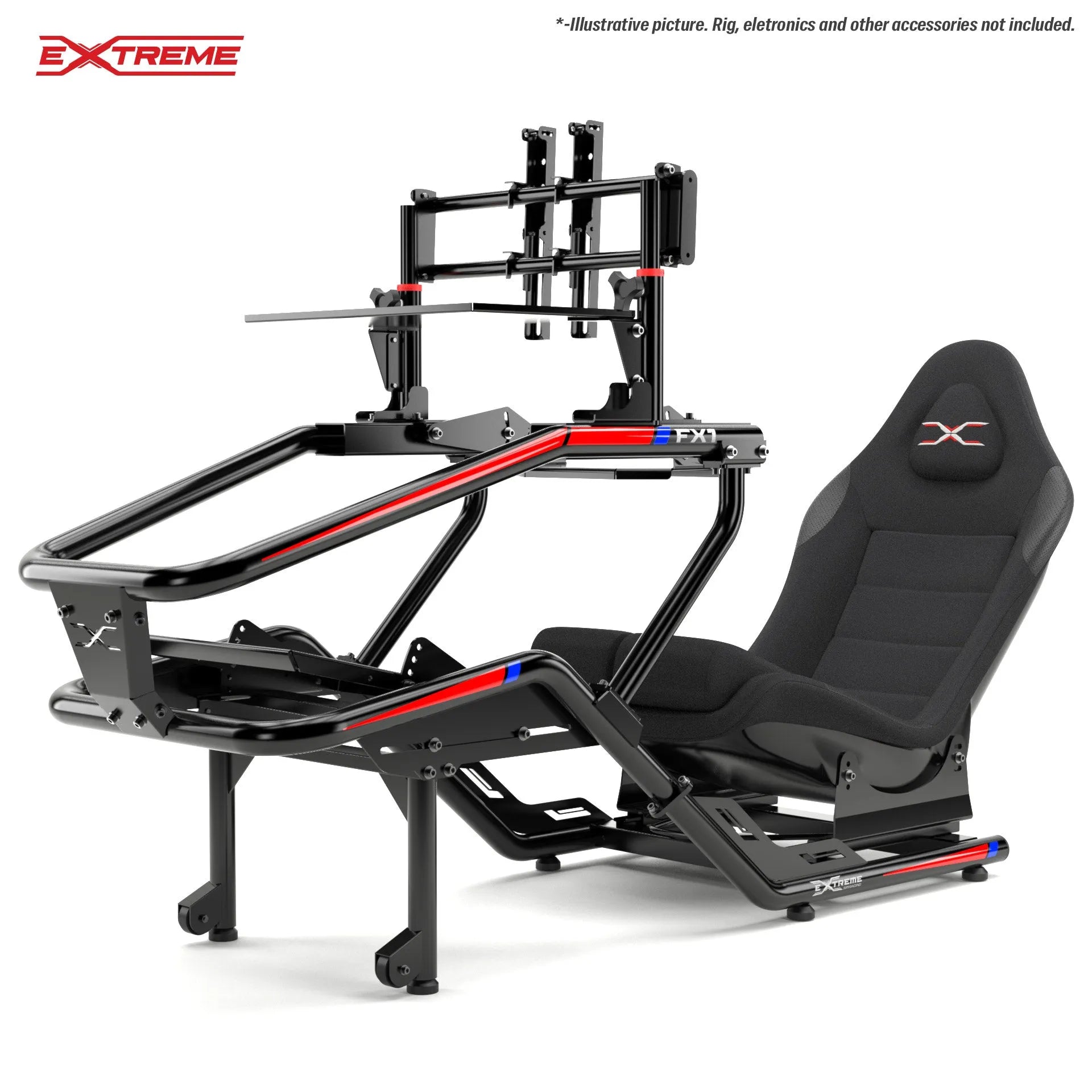 Apex Sim Racing Integrated TV Stand FX1 - Thumbnail 3