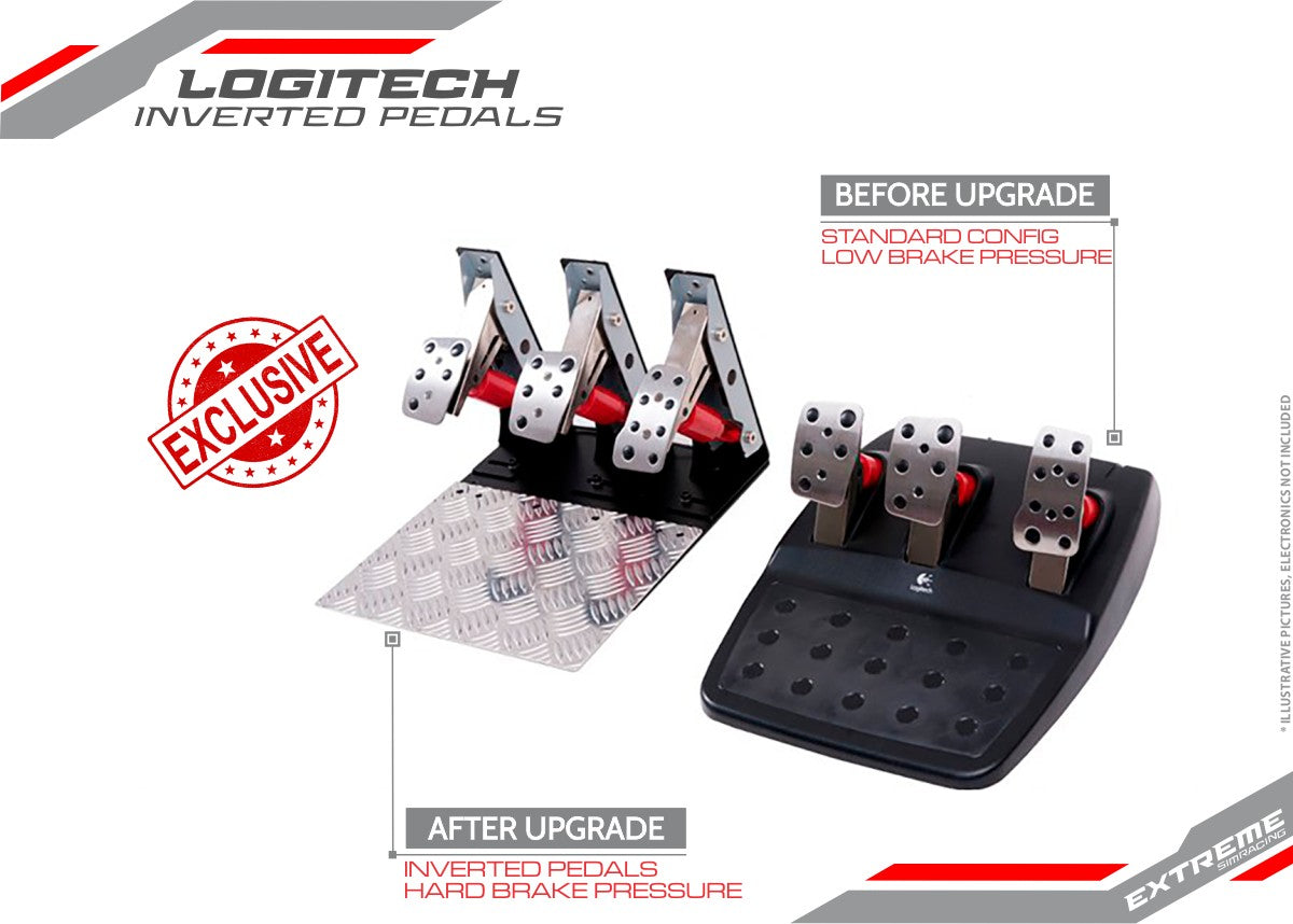 Extreme Simracing Inverted Pedals Upgrade - Thumbnail 3