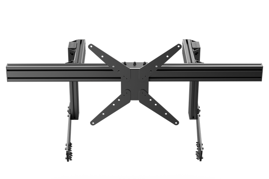 Large Cockpit-Mounted Single Monitor Stand - 1200mm / 47.25" Wide