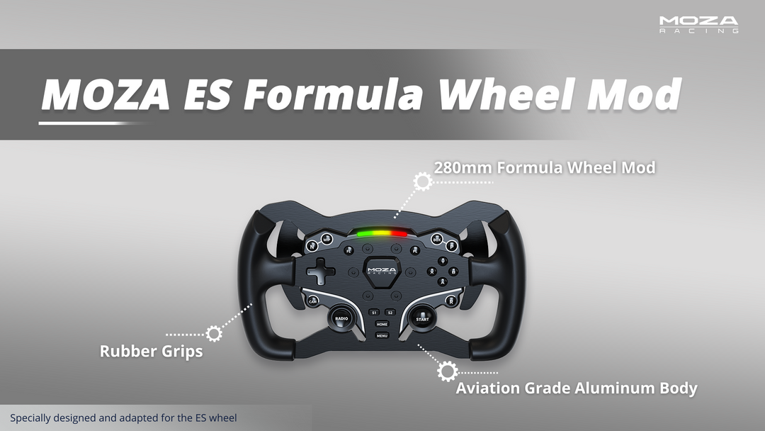 Formula Mod Box Moza Racing ES Formula Wheel Mod | Default Title | Apex Sim Racing ...